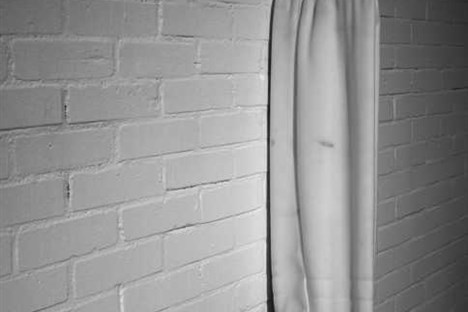 Towel (2009) acrylic and marble 130x120x80 cm